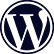 small icon of wordpress